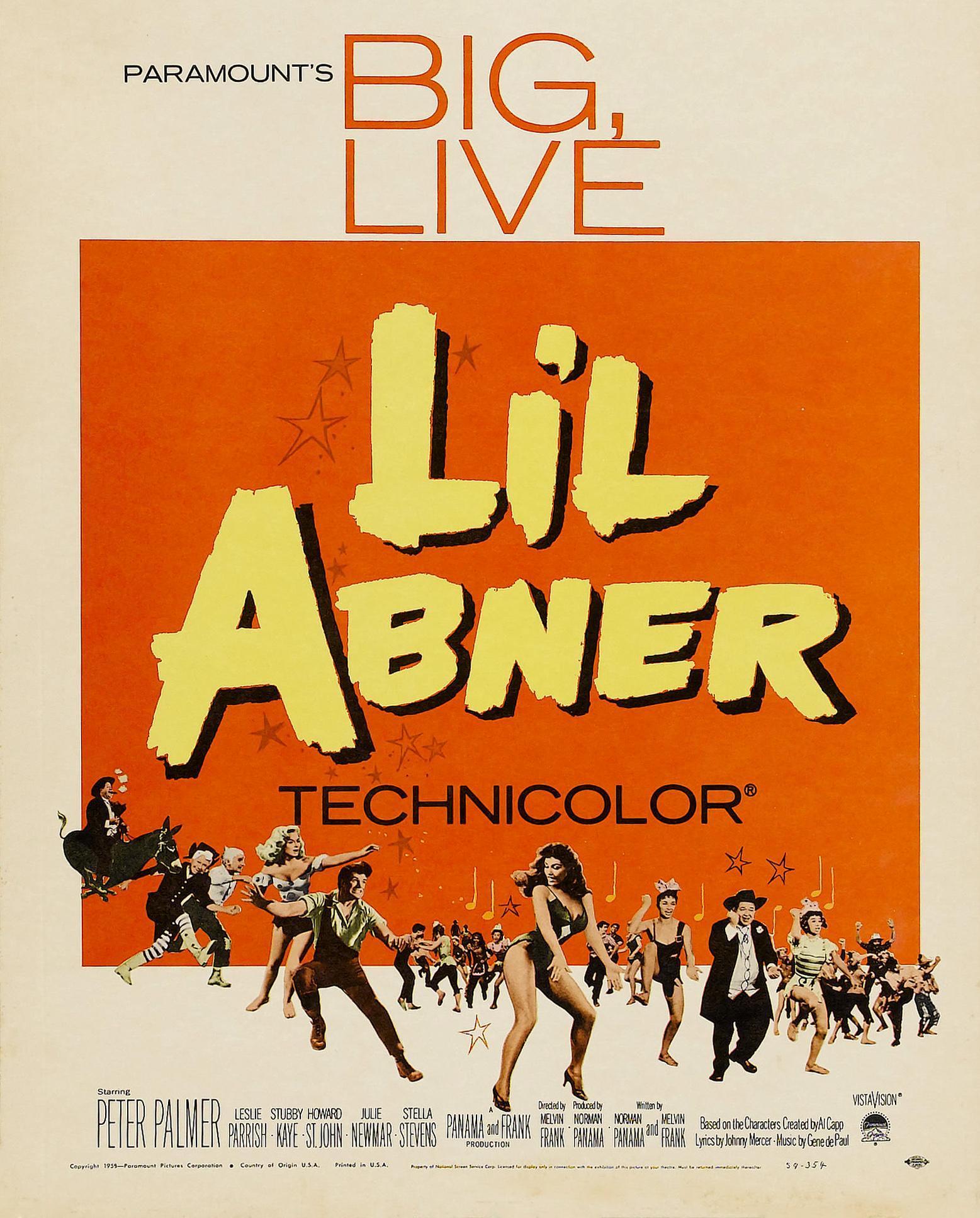 Постер фильма Li'l Abner