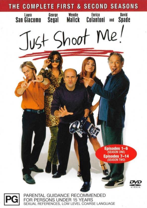 Постер фильма Просто пристрели меня | Just Shoot Me!