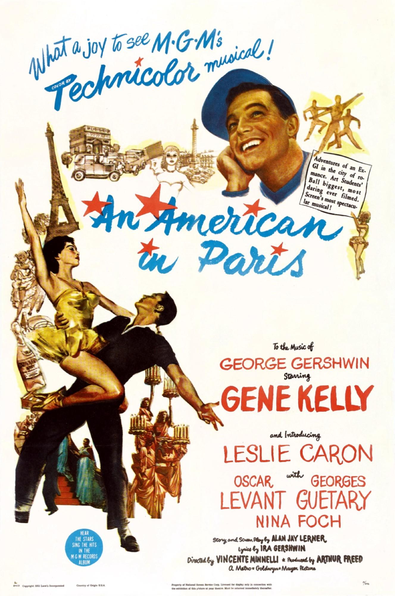 Постер фильма Американец в Париже | American in Paris