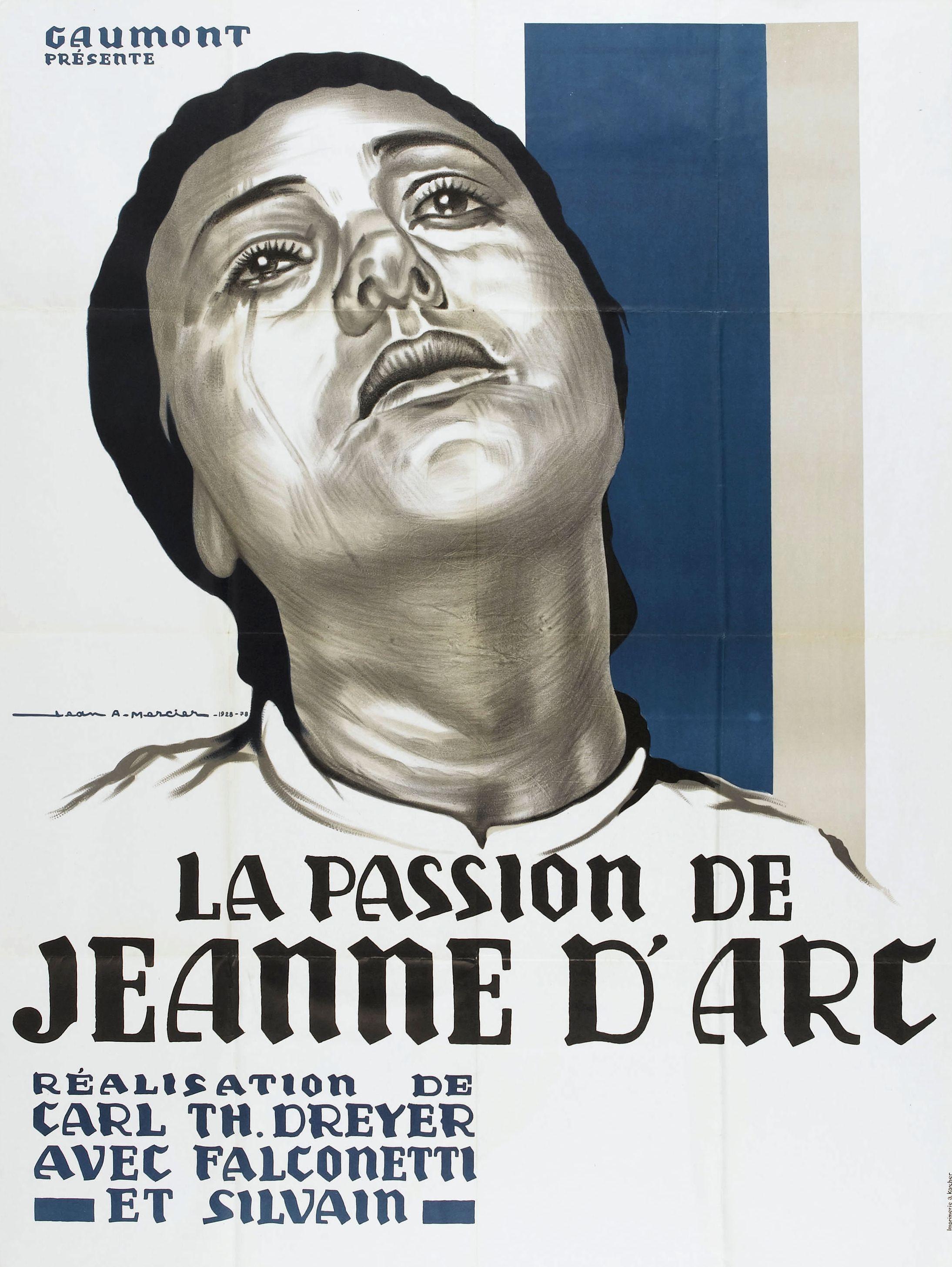 Постер фильма Страсти Жанны Д'Арк | passion de Jeanne d'Arc
