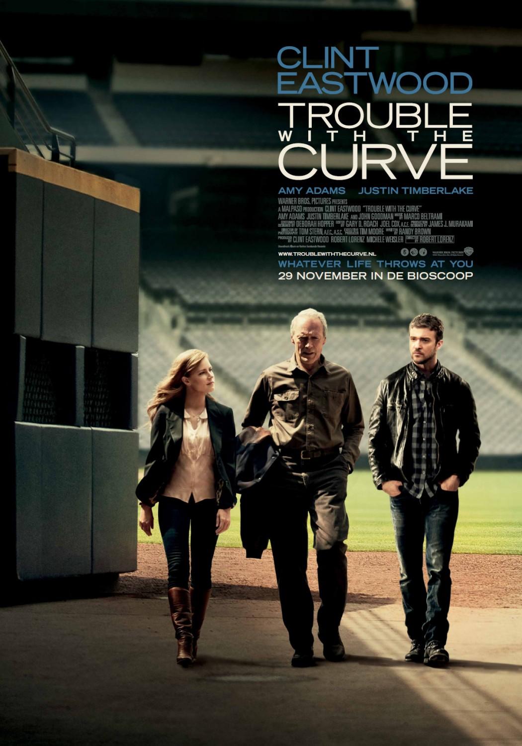 Постер фильма Крученый мяч | Trouble with the Curve