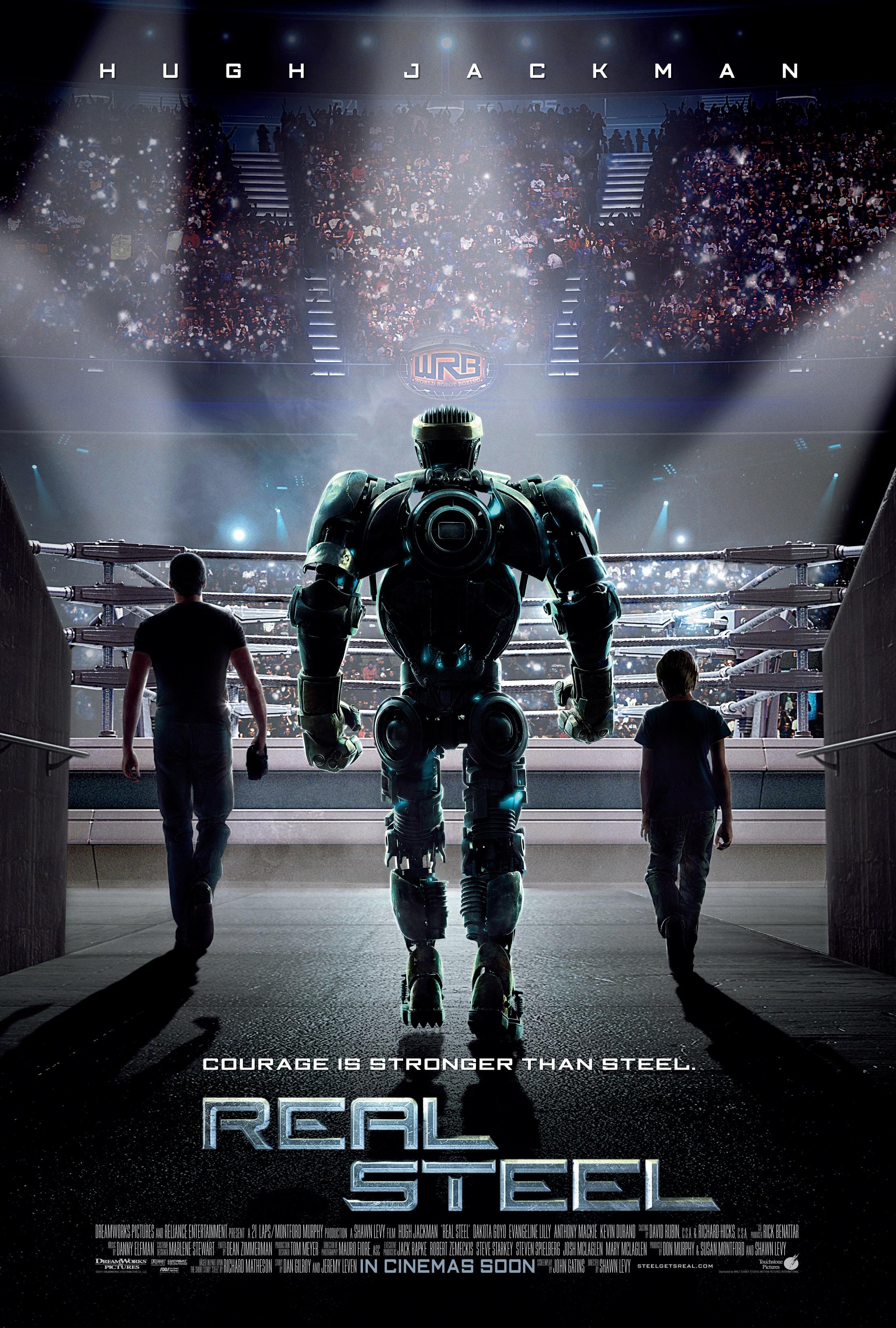 Постер фильма Живая сталь | Real Steel