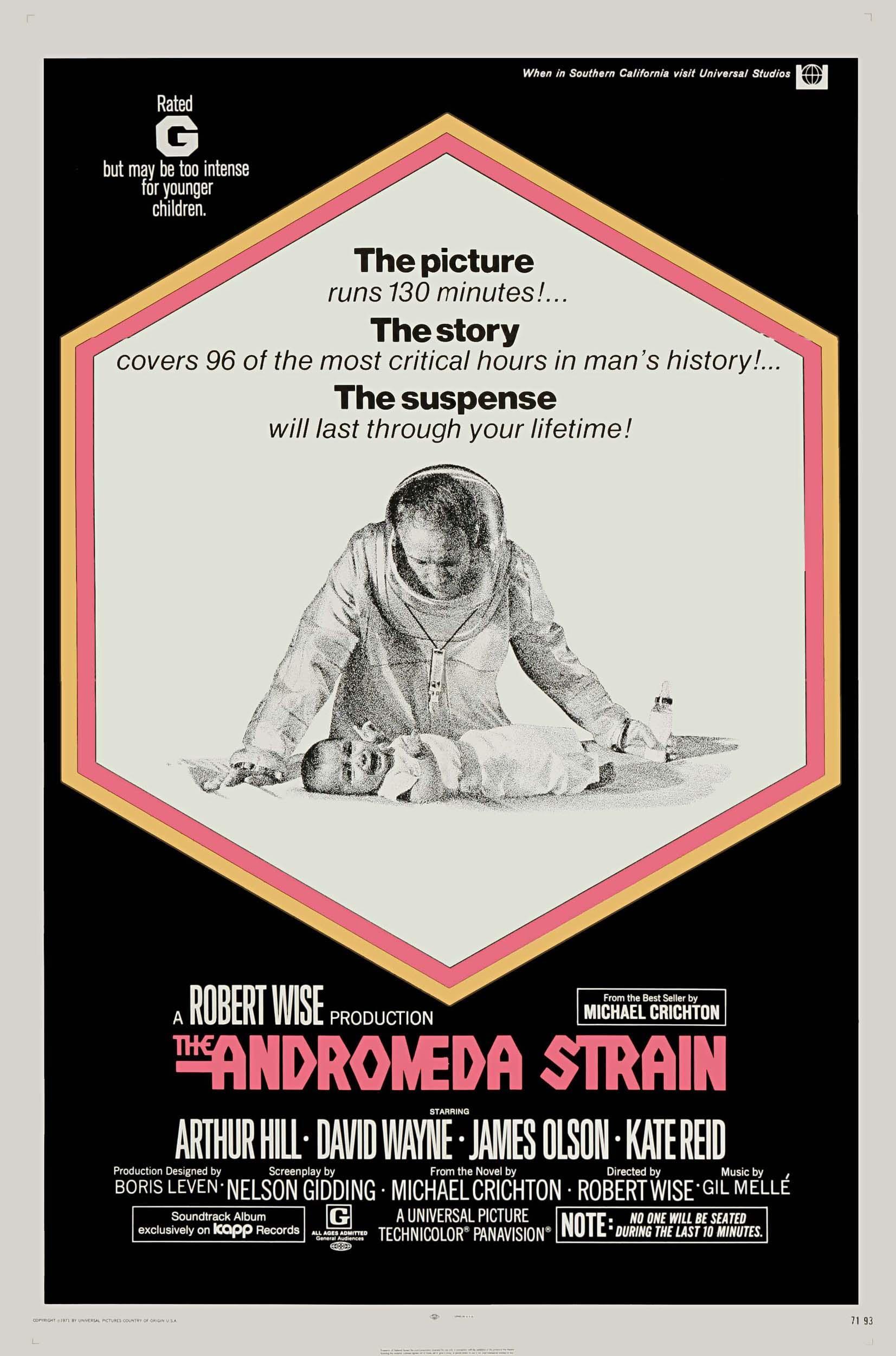 Постер фильма Штамм Андромеда | Andromeda Strain