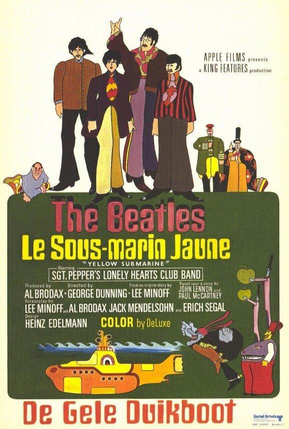 Постер фильма The Beatles: Желтая подводная лодка | Yellow Submarine