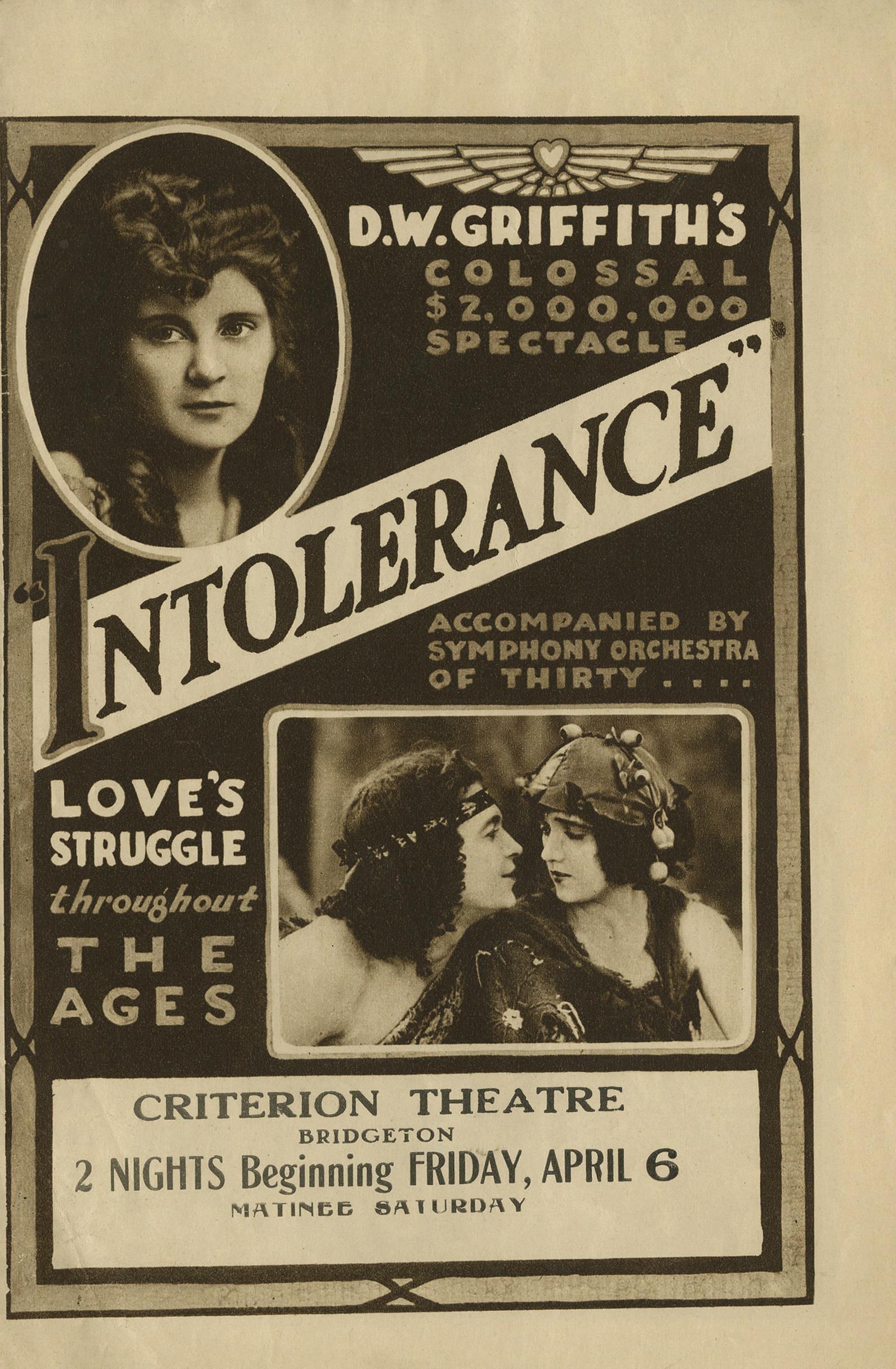 Постер фильма Нетерпимость | Intolerance: Love's Struggle Throughout the Ages