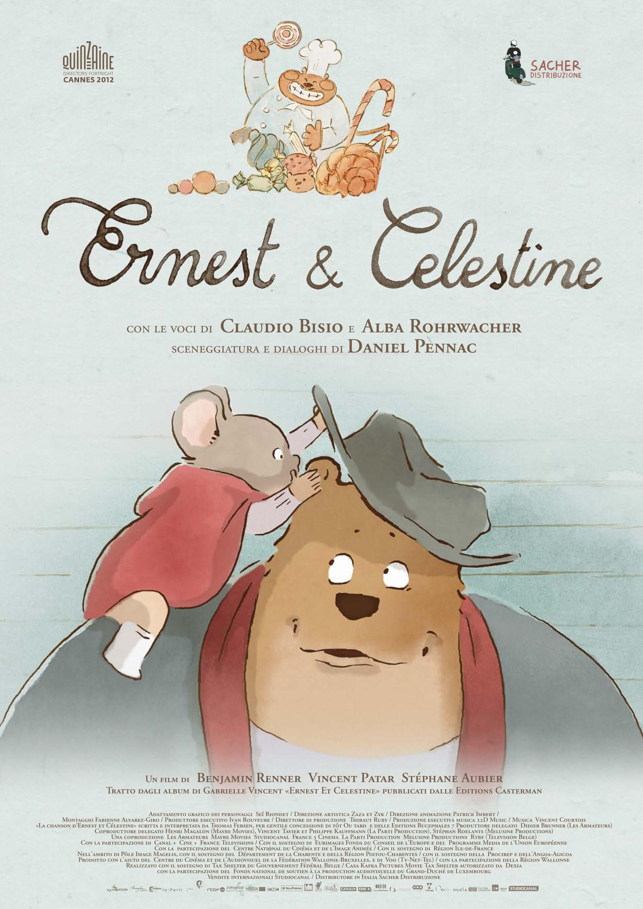 Постер фильма Эрнест и Селестина: Приключения мышки и медведя | Ernest et Celestine