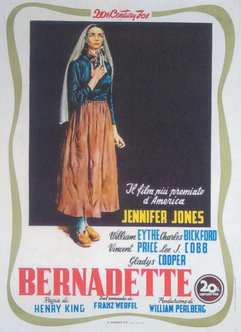 Постер фильма Песня Бернадетт | Song of Bernadette