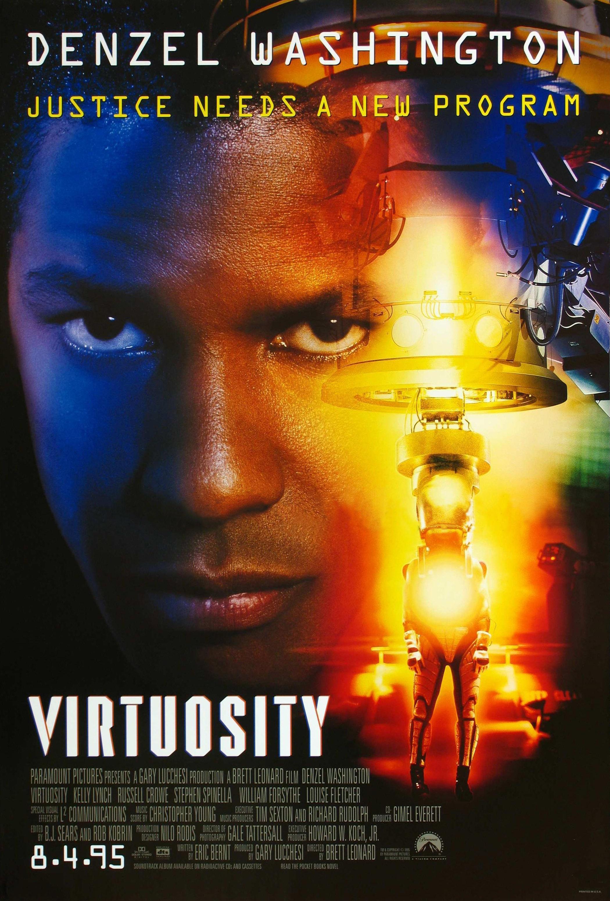 Постер фильма Виртуозность | Virtuosity