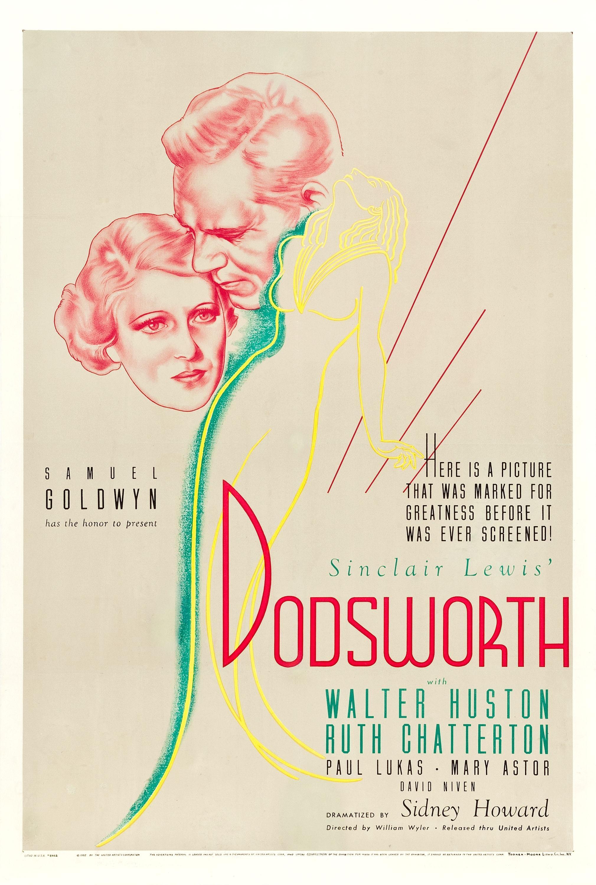 Постер фильма Додсворт | Dodsworth