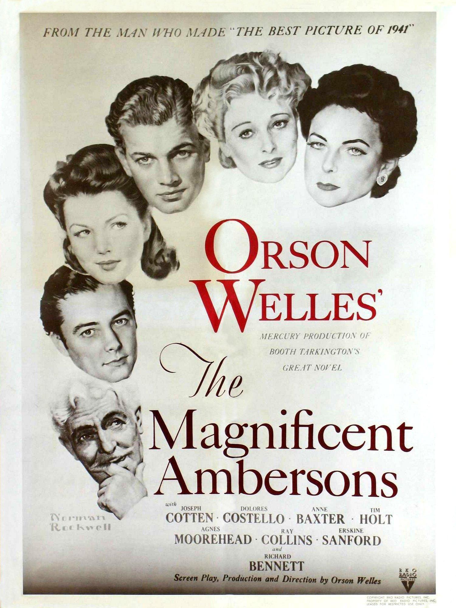 Постер фильма Великолепные Амберсоны | Magnificent Ambersons