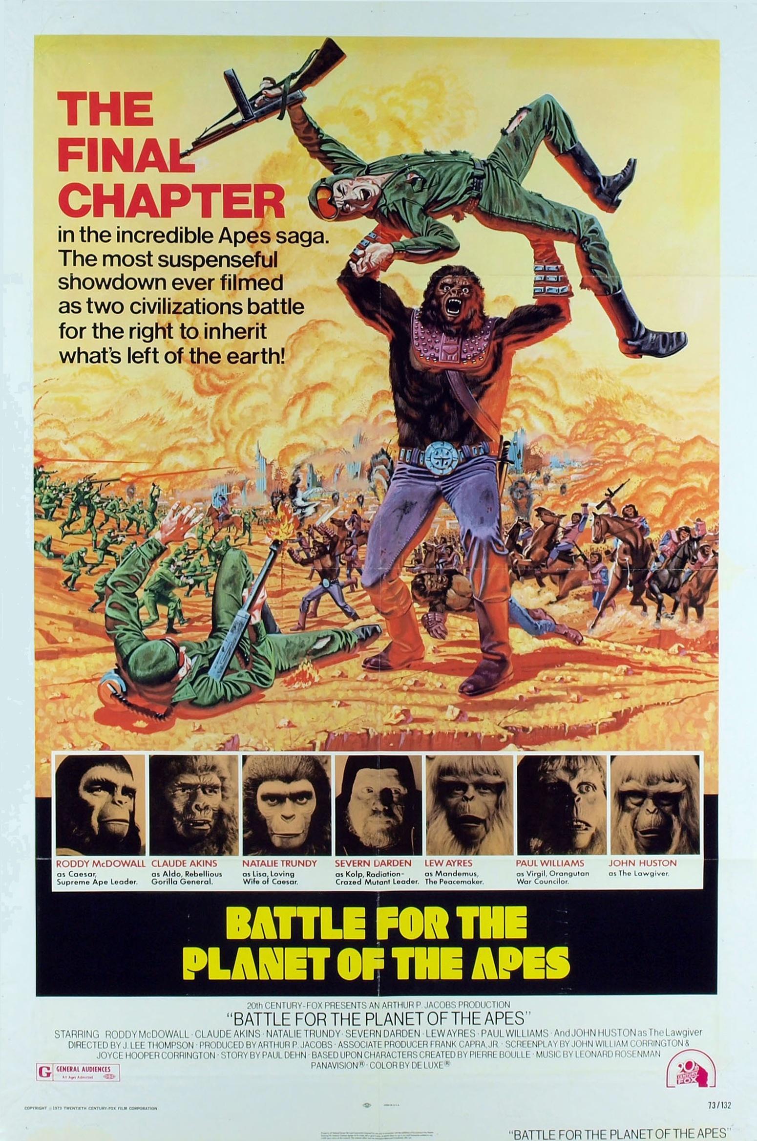 Постер фильма Битва за планету обезьян | Battle for the Planet of the Apes
