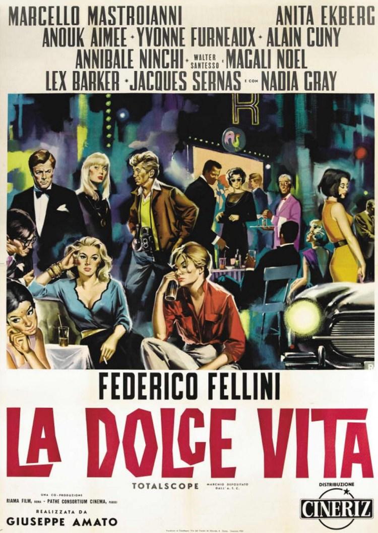 Постер фильма Сладкая жизнь | dolce vita