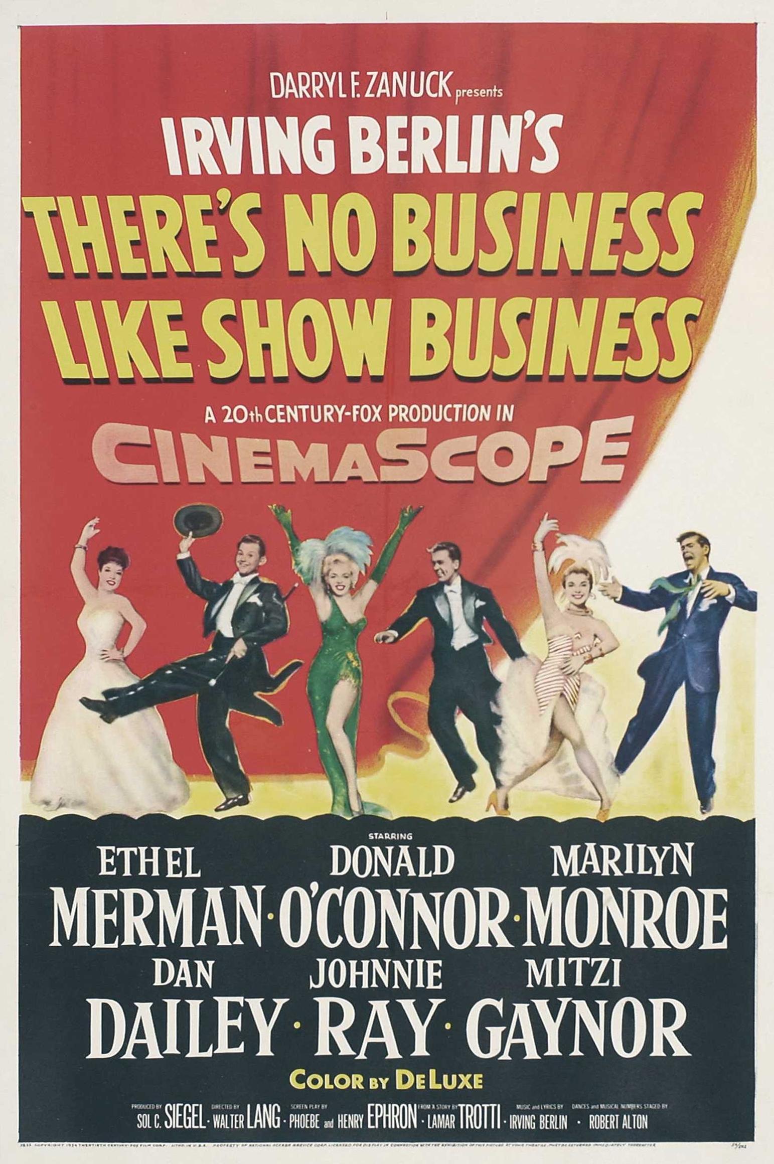 Постер фильма Лучший бизнес — шоу-бизнес | There's No Business Like Show Business