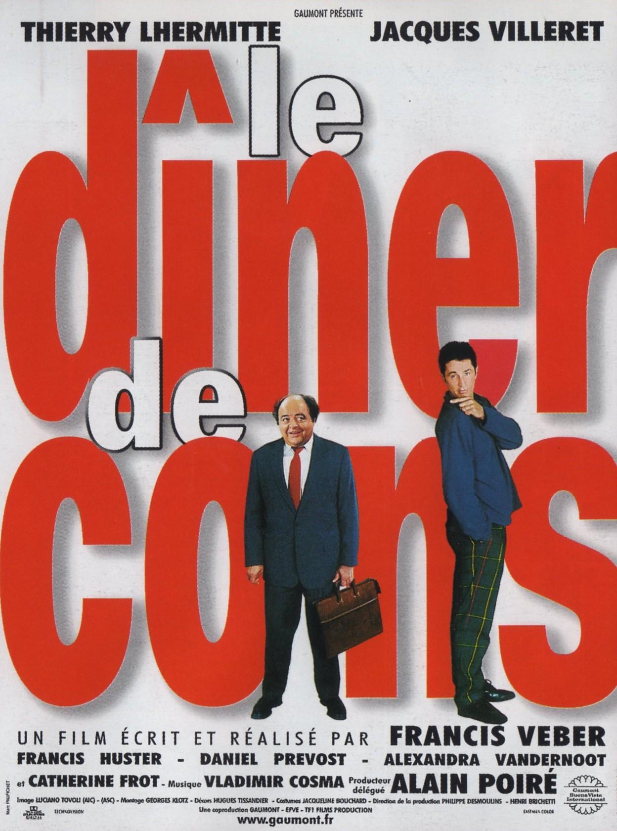 Постер фильма Ужин с придурком | Le diner de cons