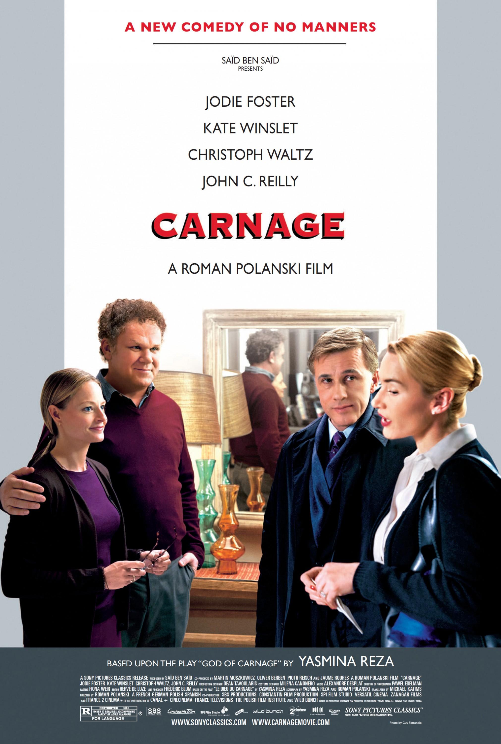 Постер фильма Резня | Carnage