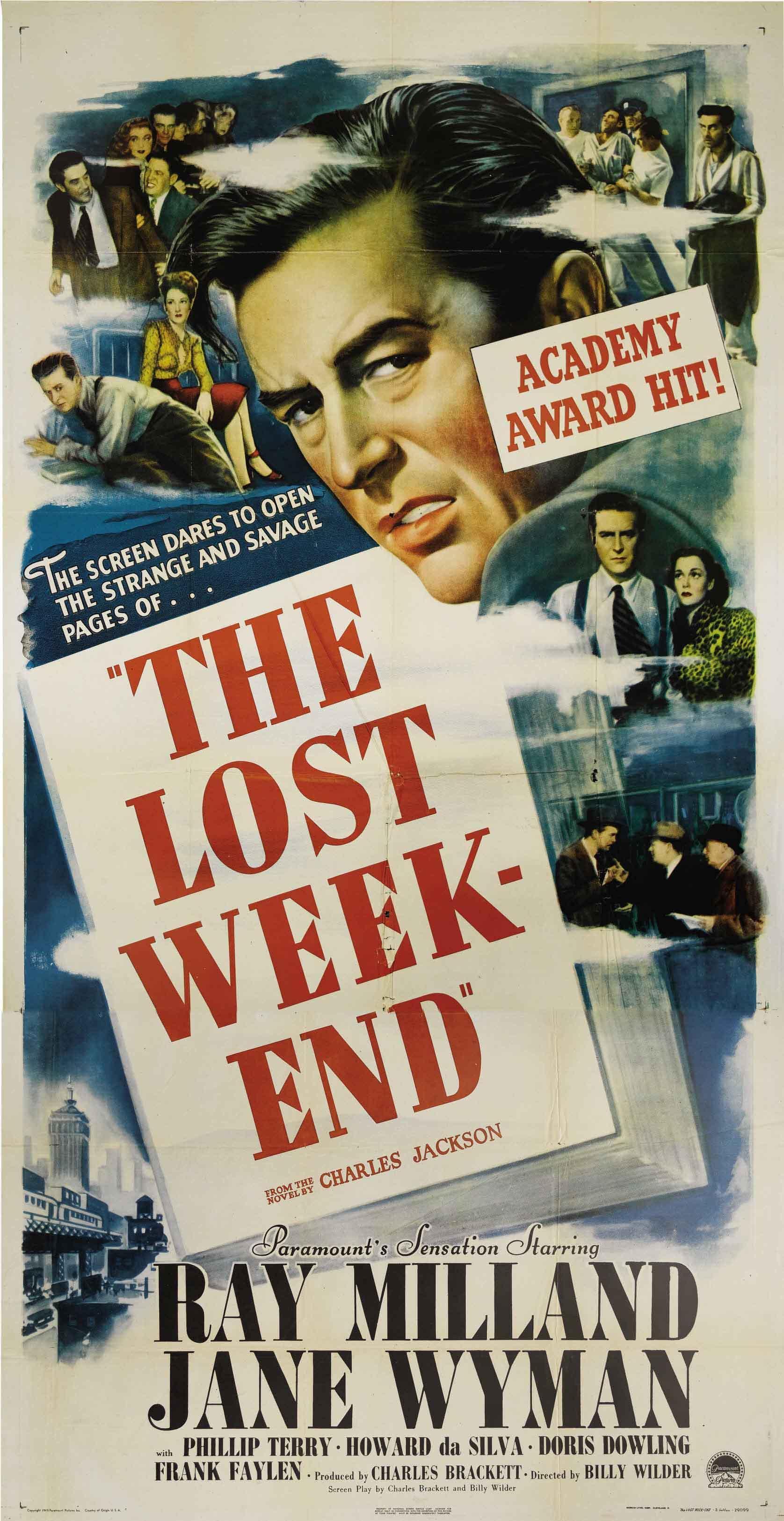 Постер фильма Потерянный уикэнд | Lost Weekend