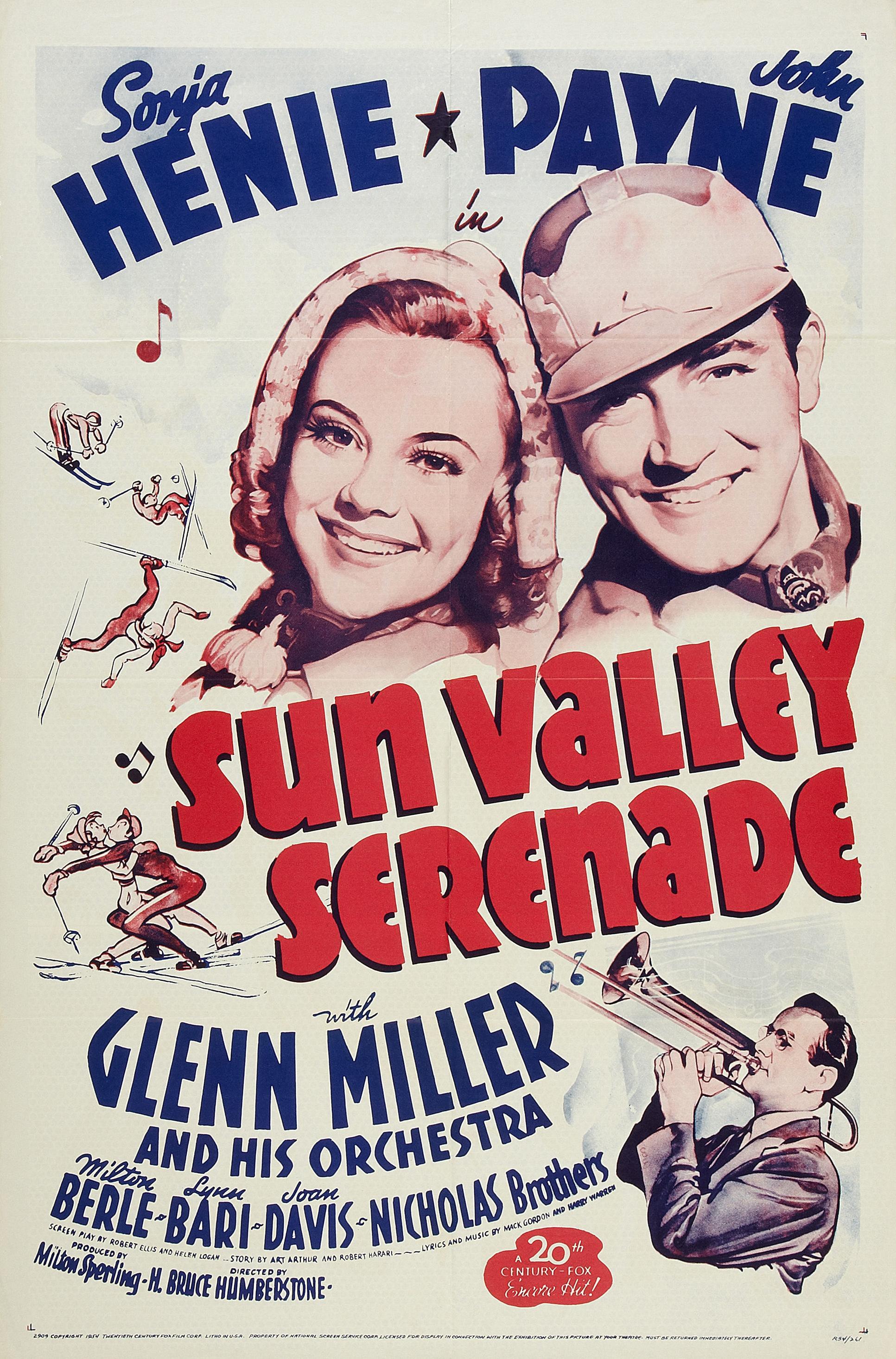 Постер фильма Серенада солнечной долины | Sun Valley Serenade