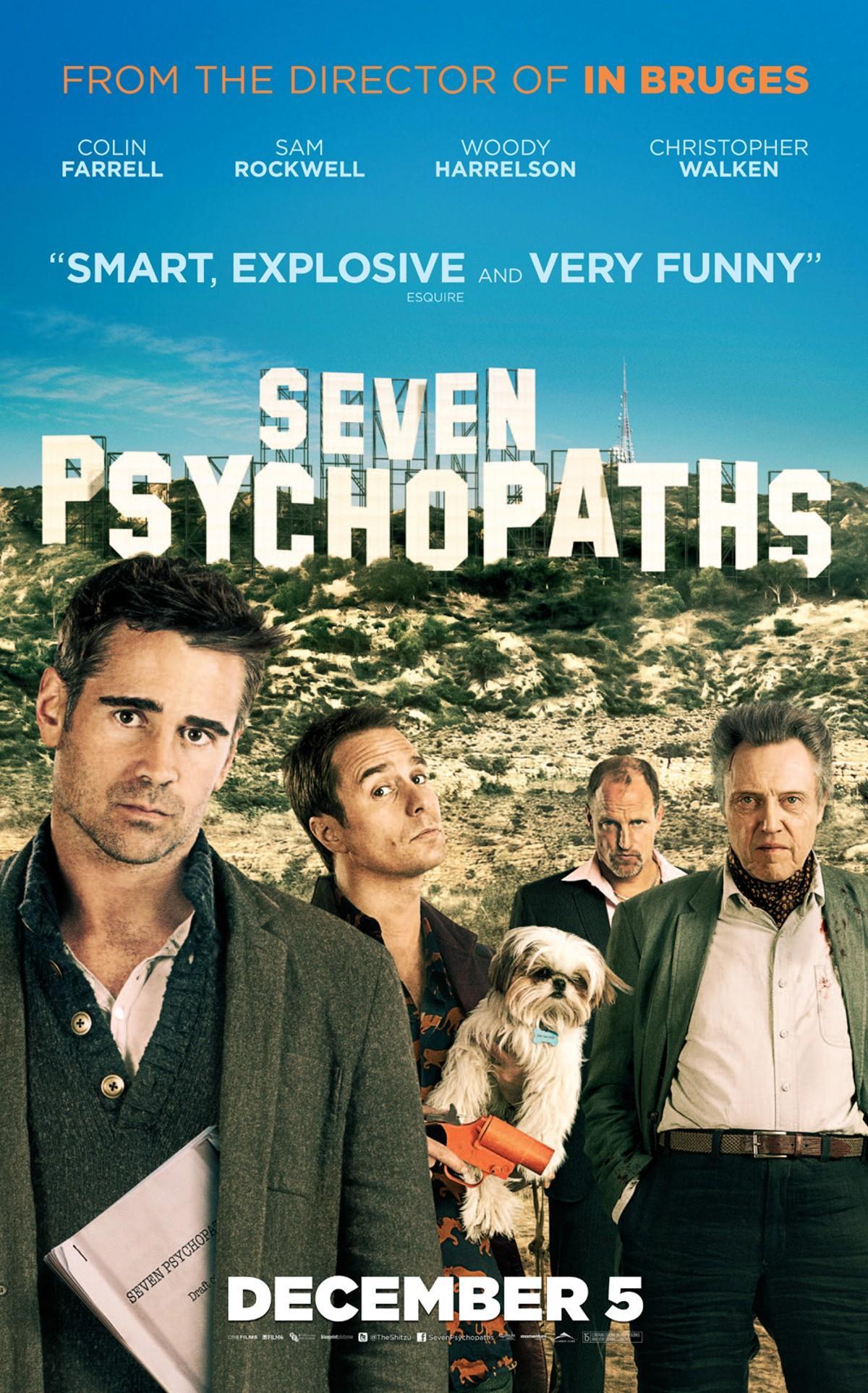 Постер фильма 7 психопатов | Seven Psychopaths