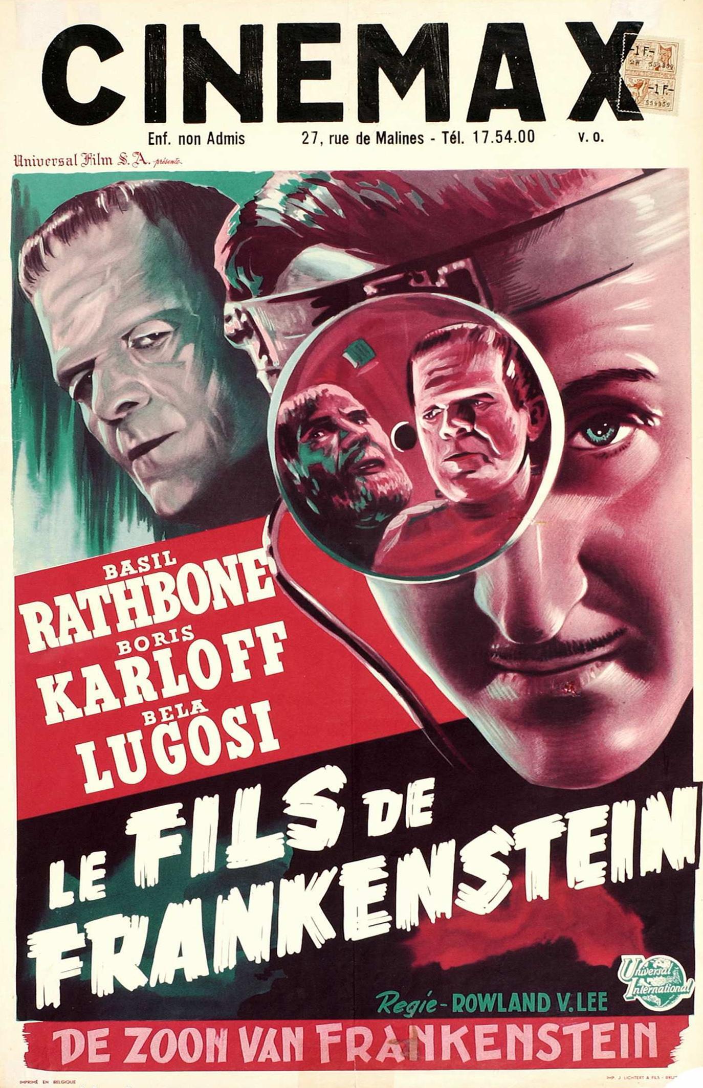 Постер фильма Сын Франкенштейна | Son of Frankenstein