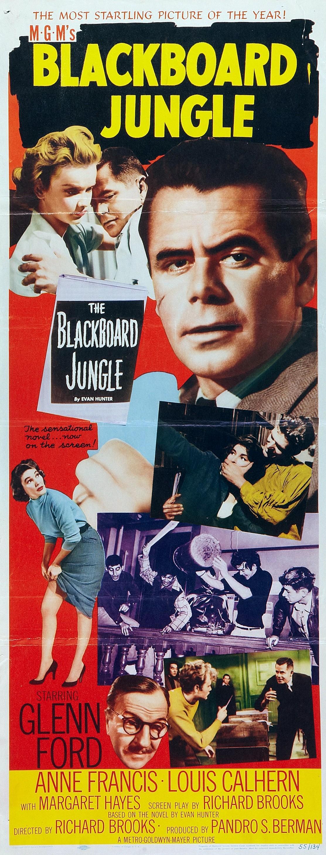 Постер фильма Школьные джунгли | Blackboard Jungle