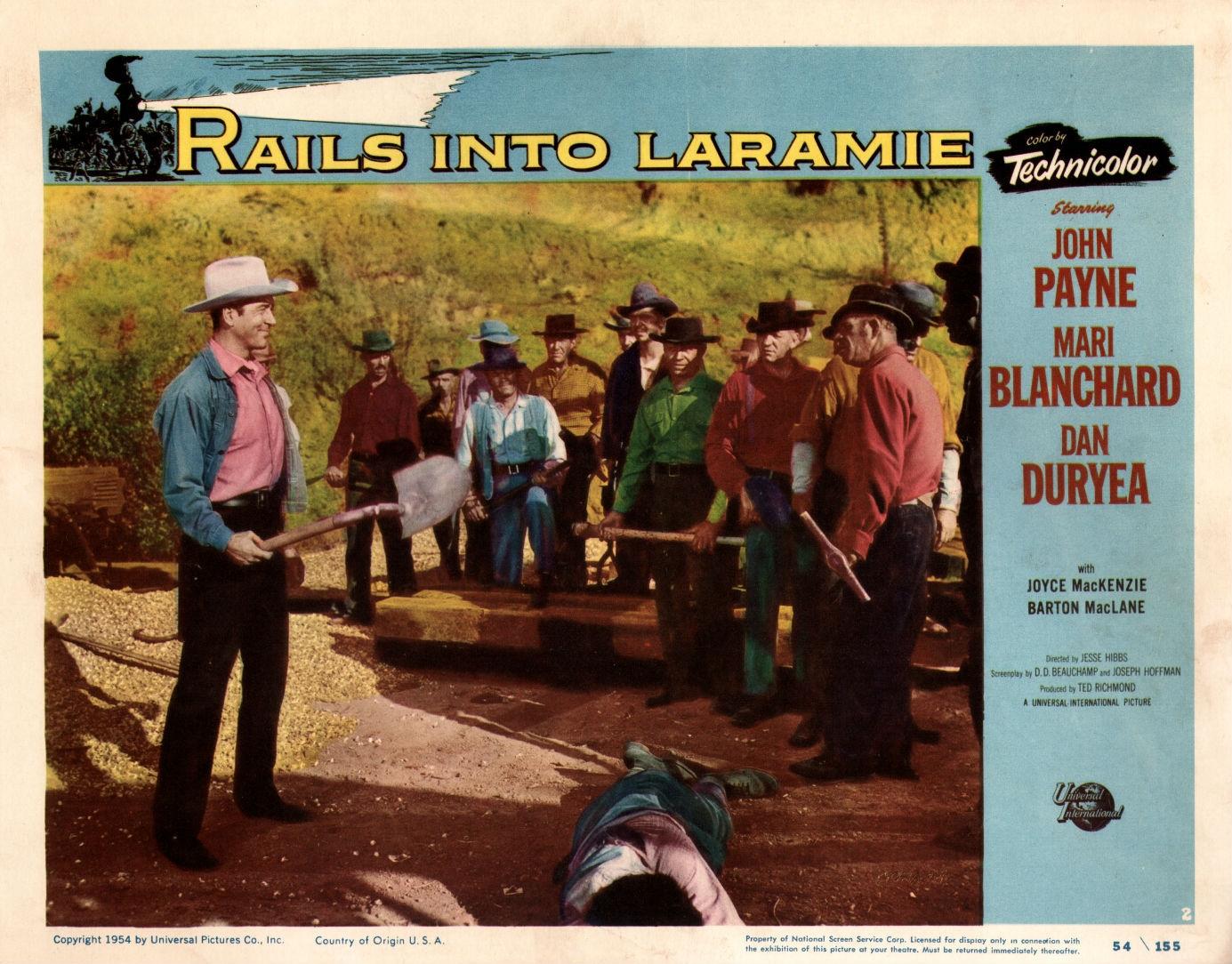 Постер фильма Rails Into Laramie
