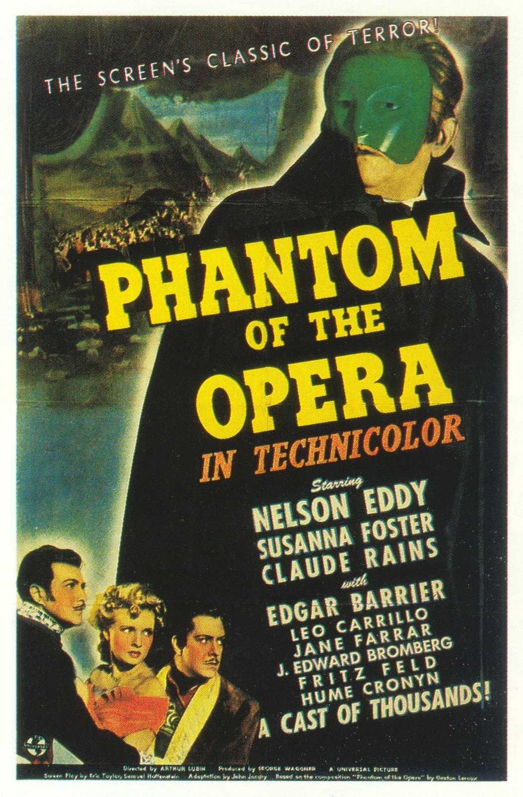 Постер фильма Призрак оперы | Phantom of the Opera