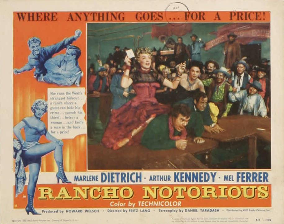 Постер фильма Пресловутое ранчо | Rancho Notorious