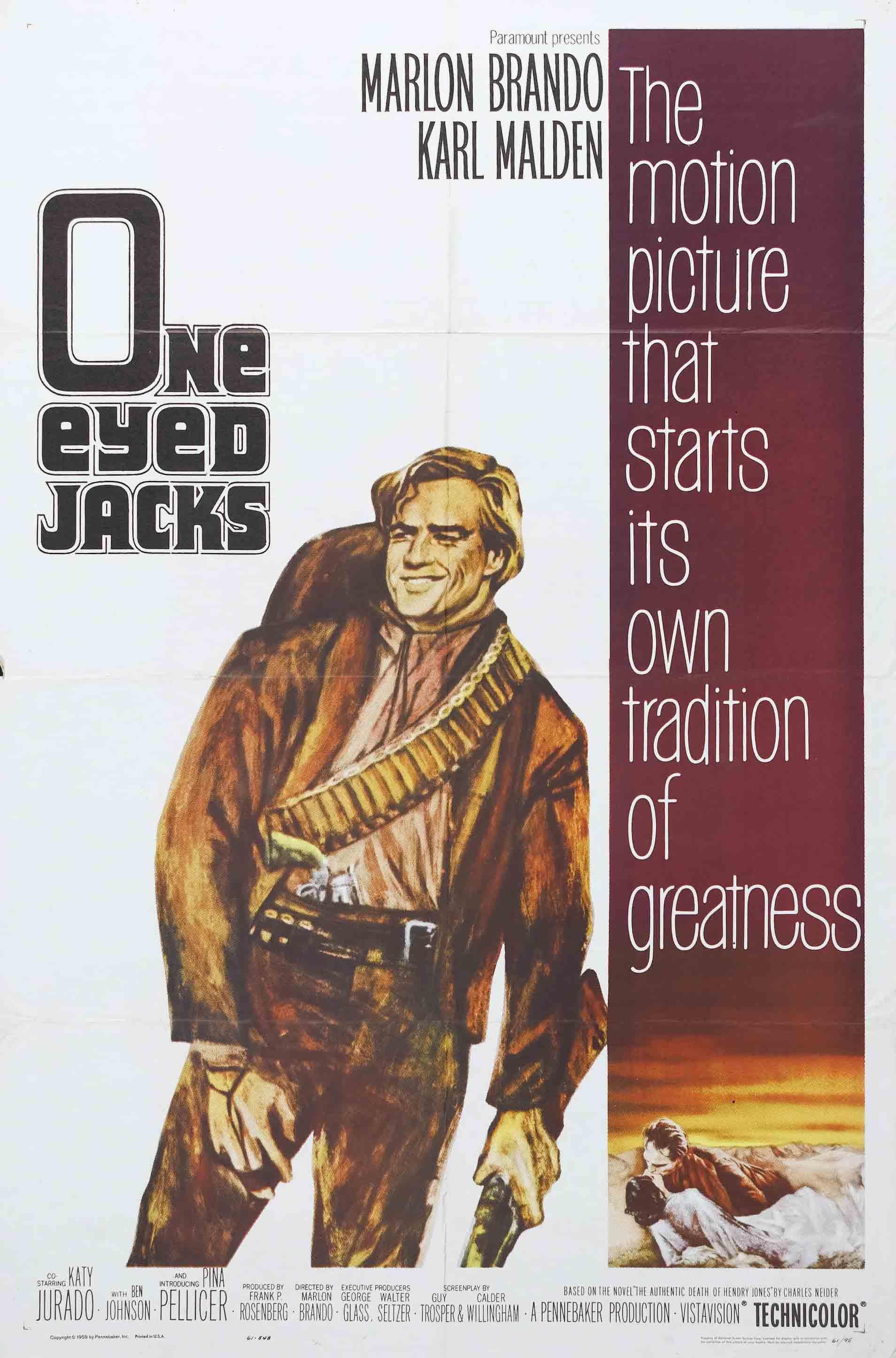 Постер фильма Одноглазые валеты | One-Eyed Jacks