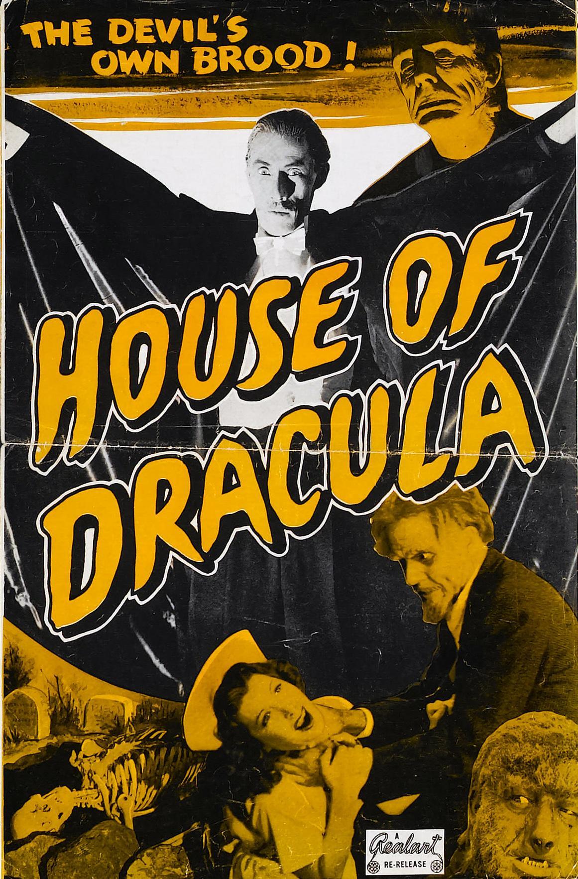 Постер фильма House of Dracula