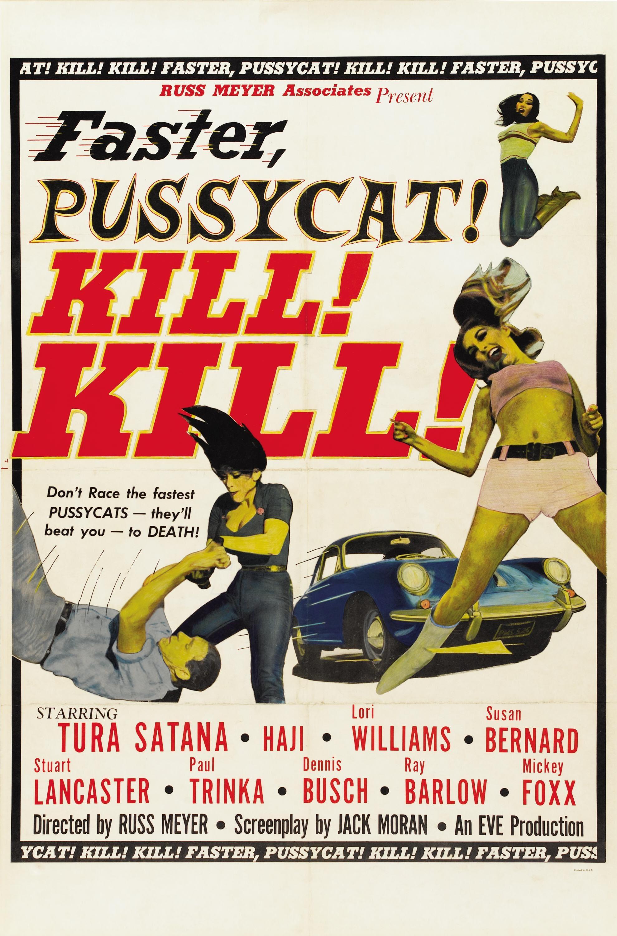 Постер фильма Мочи, мочи их, киска! | Faster, Pussycat! Kill! Kill!