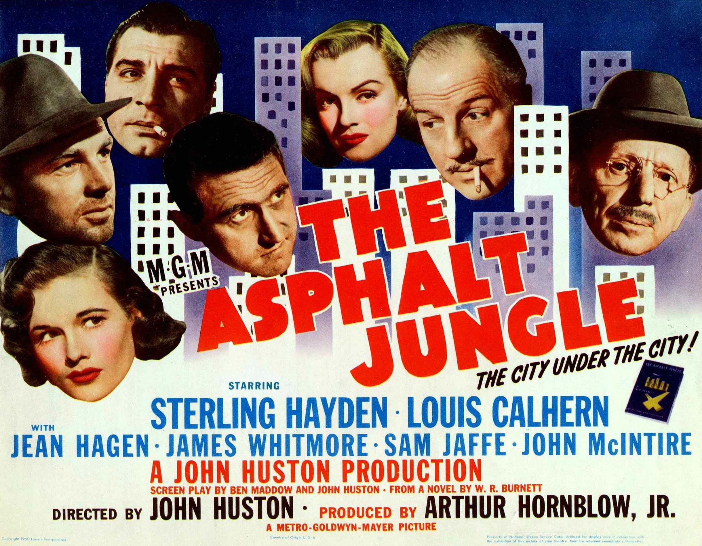 Постер фильма Асфальтовые джунгли | Asphalt Jungle