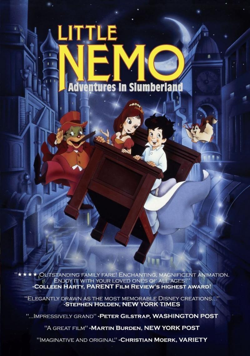 Постер фильма Маленький Немо: Приключения в стране снов | Little Nemo: Adventures in Slumberland