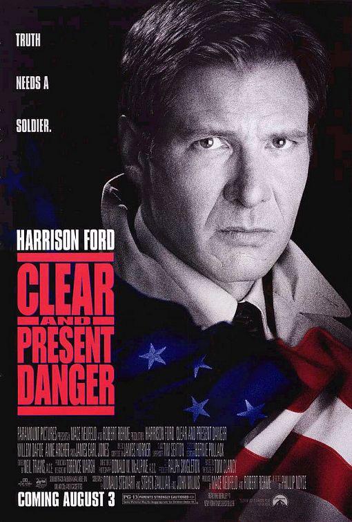 Постер фильма Прямая и явная угроза | Clear and Present Danger