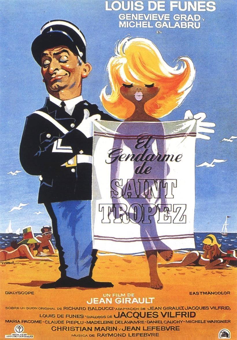 Постер фильма Жандарм из Сен-Тропе | Gendarme de St. Tropez, Le