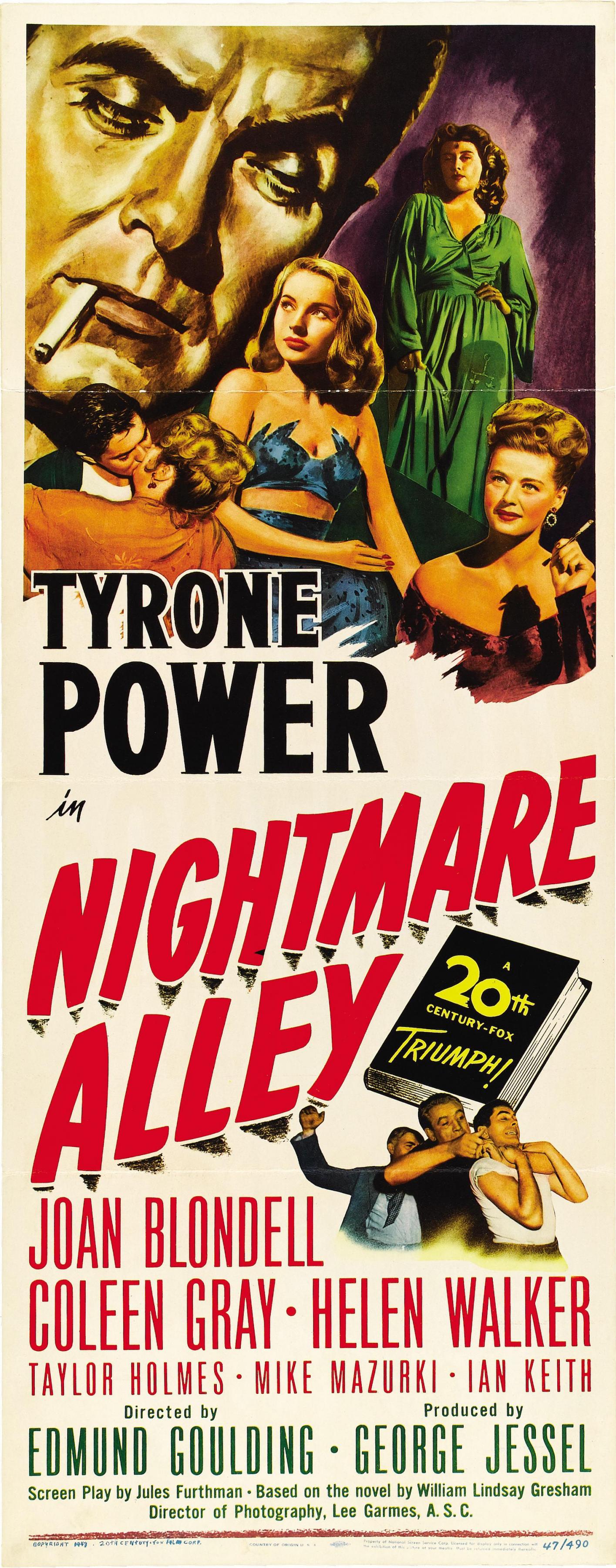 Постер фильма Аллея кошмаров | Nightmare Alley