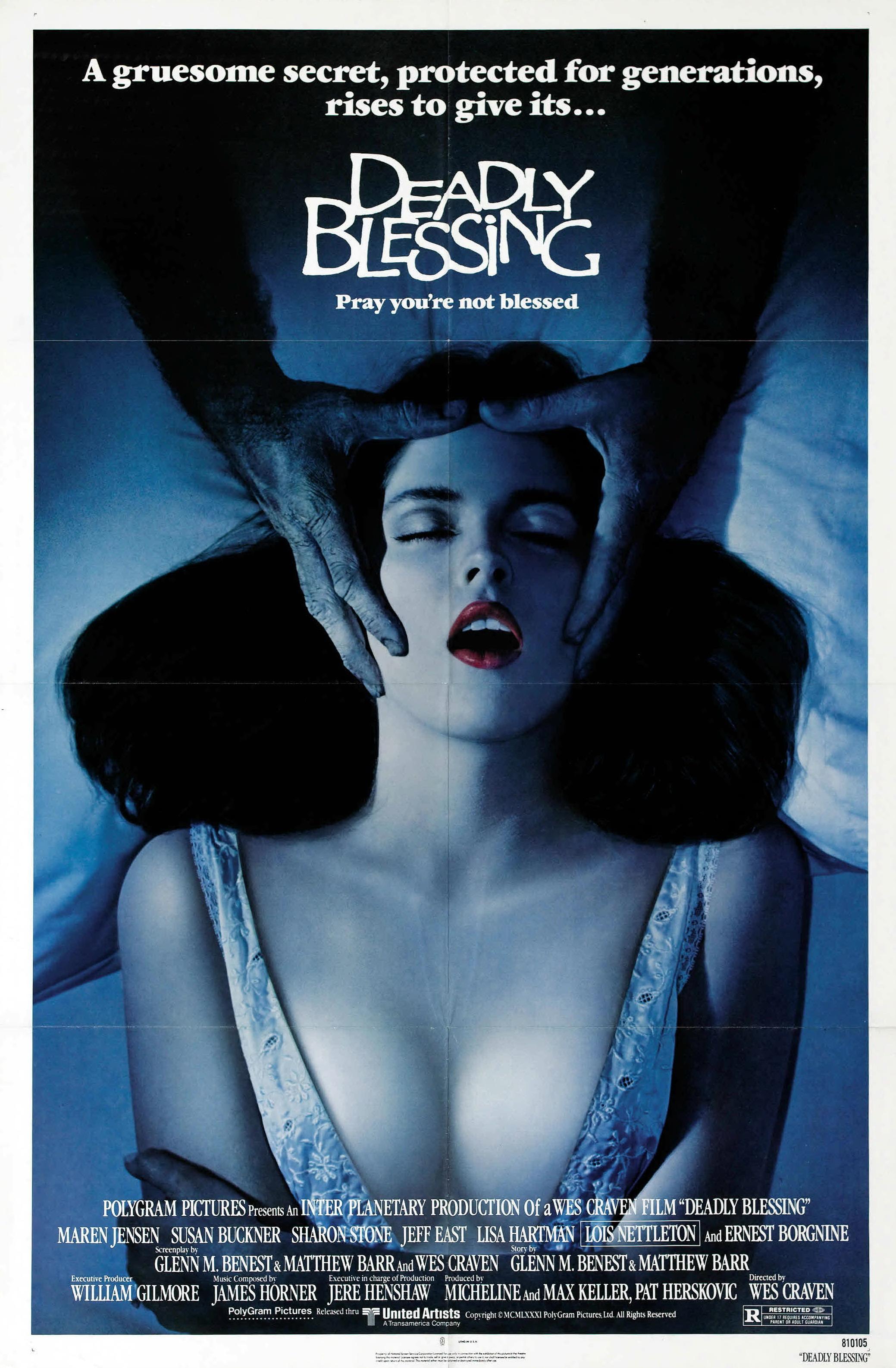 Постер фильма Смертельное благословение | Deadly Blessing