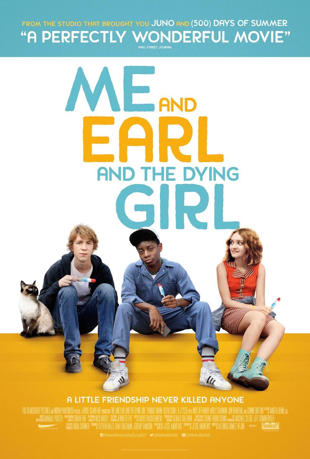 Постер фильма Я, Эрл и умирающая девушка | Me and Earl and the Dying Girl