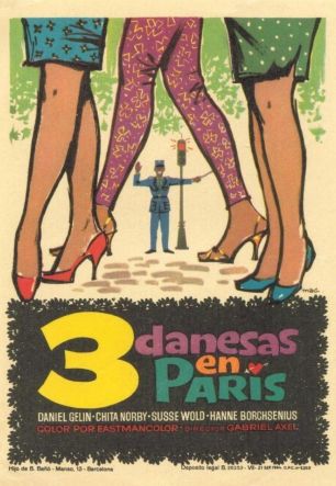 Tre piger i Paris