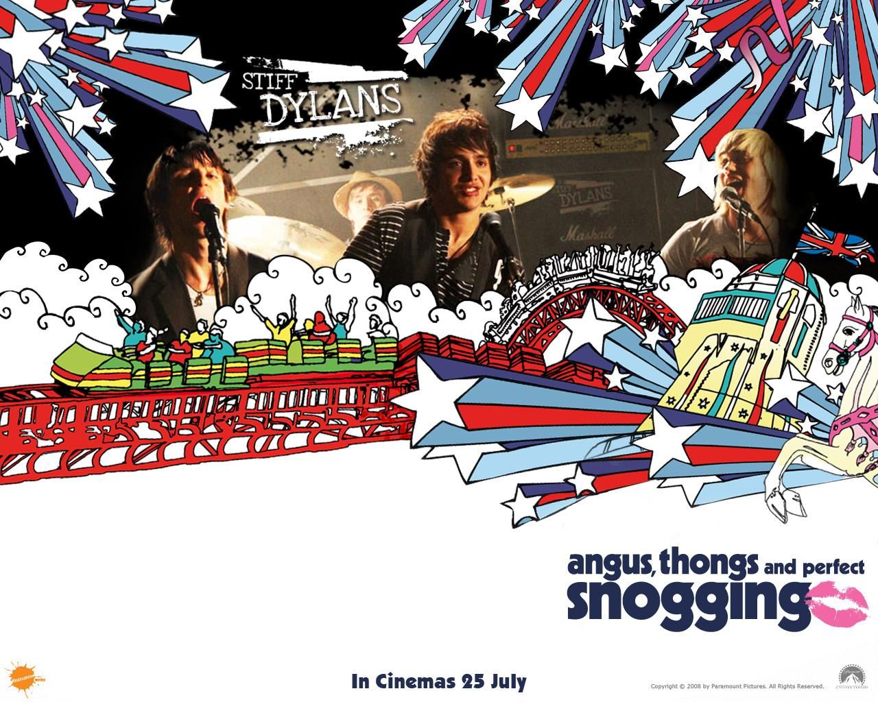 Фильм Ангус, стринги и поцелуи взасос | Angus, Thongs and Perfect Snogging - лучшие обои для рабочего стола