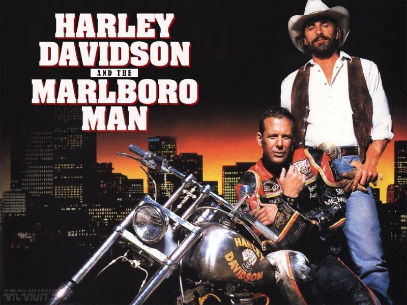 Фильм Харлей Дэвидсон и ковбой Мальборо | Harley Davidson and the Marlboro Man - лучшие обои для рабочего стола