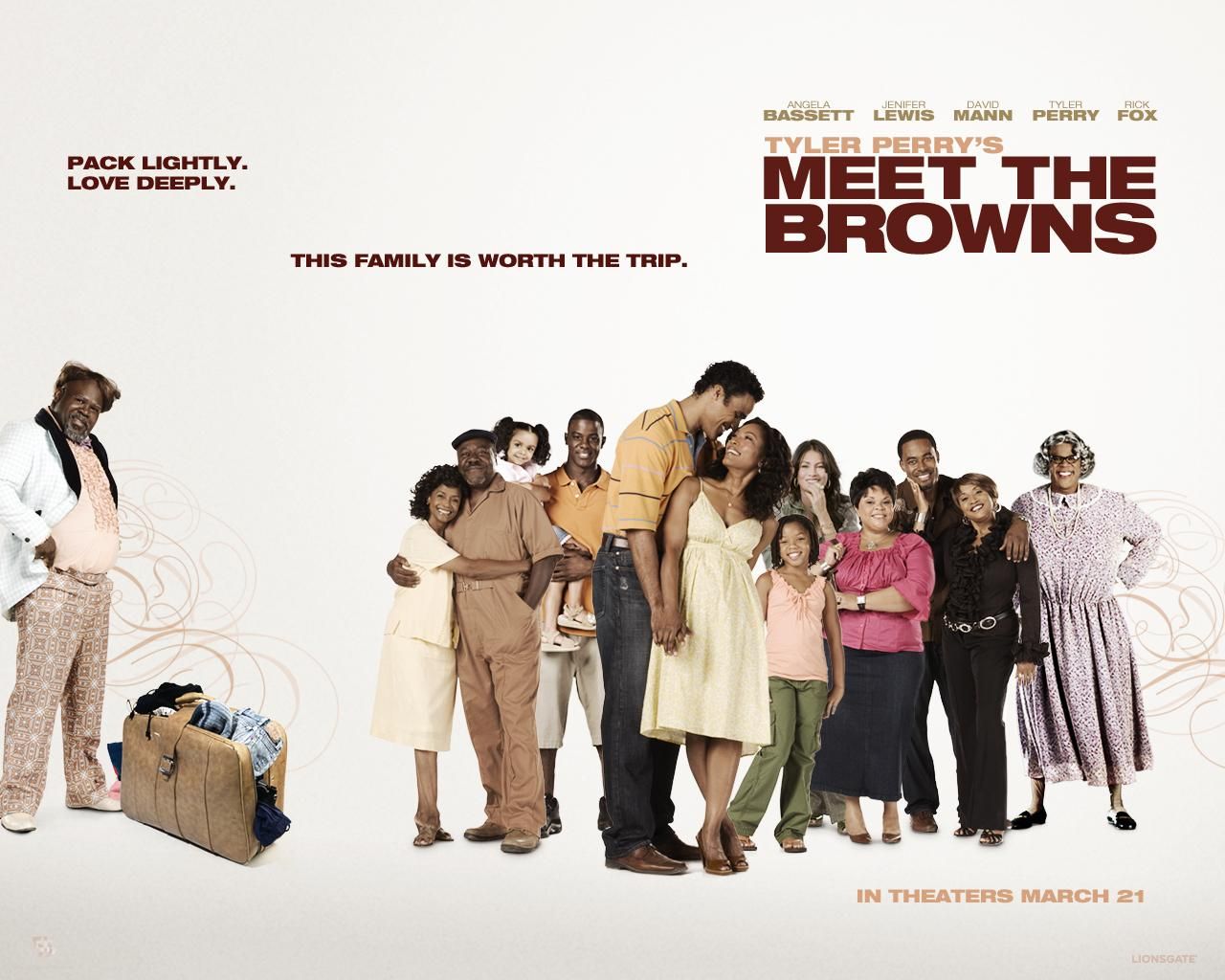 Фильм Знакомство с Браунами | Meet the Browns - лучшие обои для рабочего стола