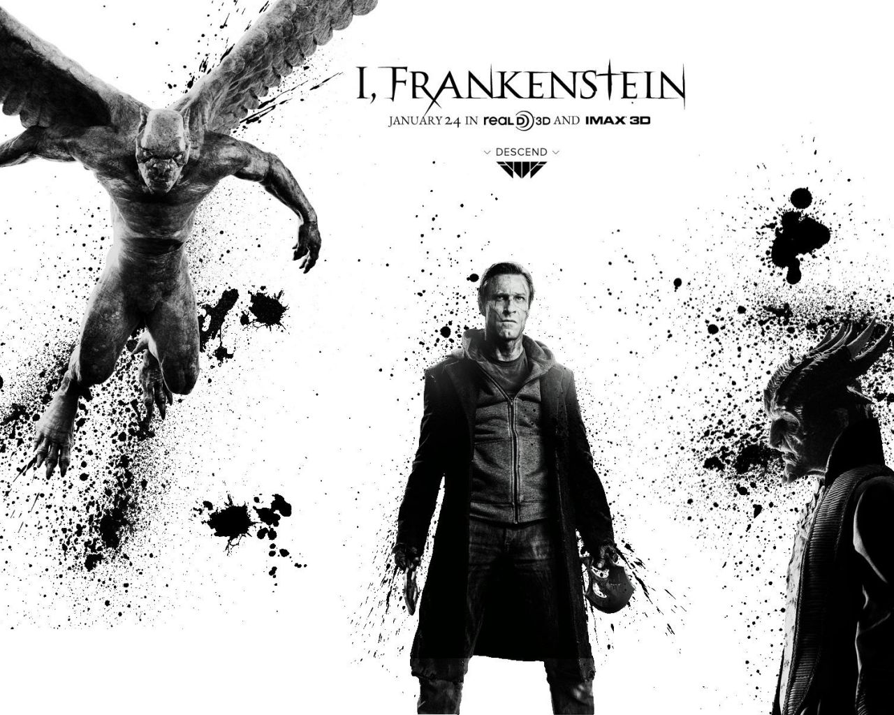 Фильм Я, Франкенштейн | I, Frankenstein - лучшие обои для рабочего стола