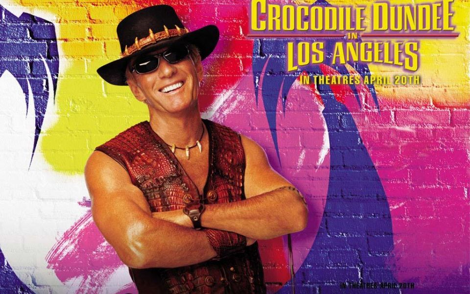 Фильм Крокодил Данди в Лос-Анджелесе | Crocodile Dundee in Los Angeles - лучшие обои для рабочего стола