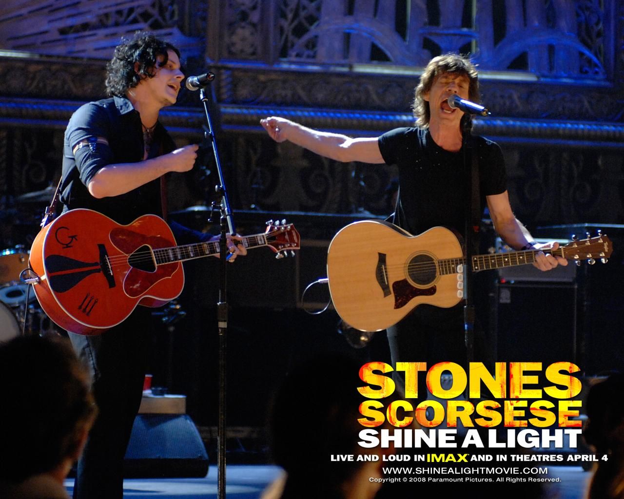 Фильм The Rolling Stones. Да будет свет | Shine a Light - лучшие обои для рабочего стола