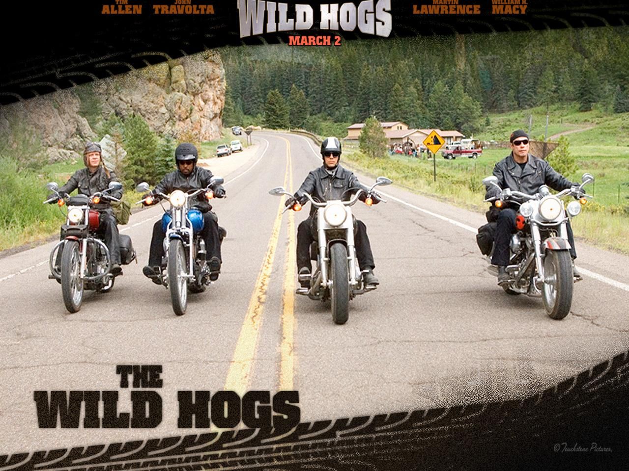 Фильм Реальные кабаны | Wild Hogs - лучшие обои для рабочего стола