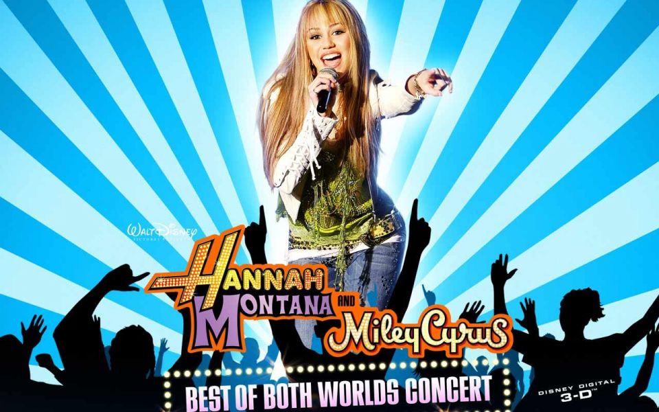 Фильм Концертный тур Ханны Монтана и Майли Сайрус | Hannah Montana/Miley Cyrus: Best of Both Worlds Concert Tour - лучшие обои для рабочего стола