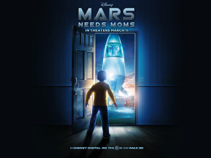 Фильм Тайна красной планеты | Mars Needs Moms! - лучшие обои для рабочего стола
