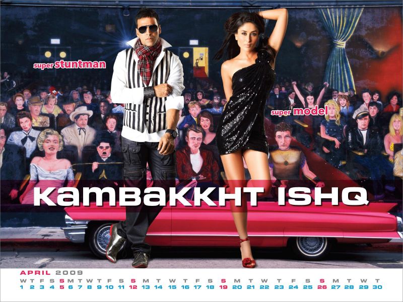 Фильм Невероятная любовь | Kambakkht Ishq - лучшие обои для рабочего стола