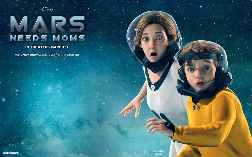 Фильм Тайна красной планеты | Mars Needs Moms! - лучшие обои для рабочего стола