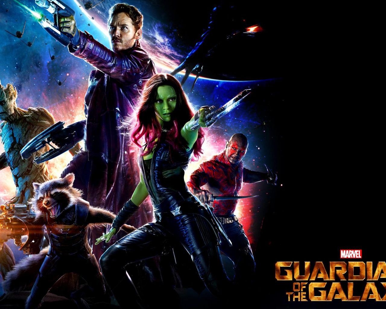 Фильм Стражи Галактики | Guardians of the Galaxy - лучшие обои для рабочего стола